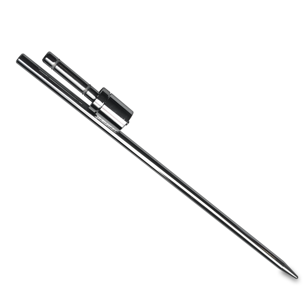 Jordspyd med rotator til beachflag udendørs.