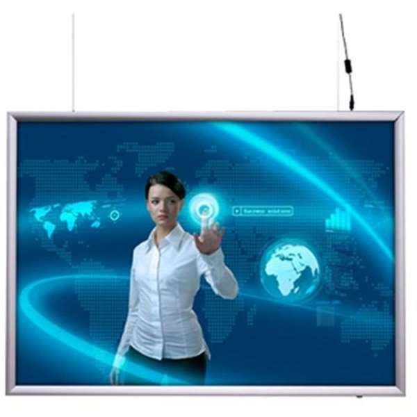 LED Lysramme Dobbeltsidet, Horisontal