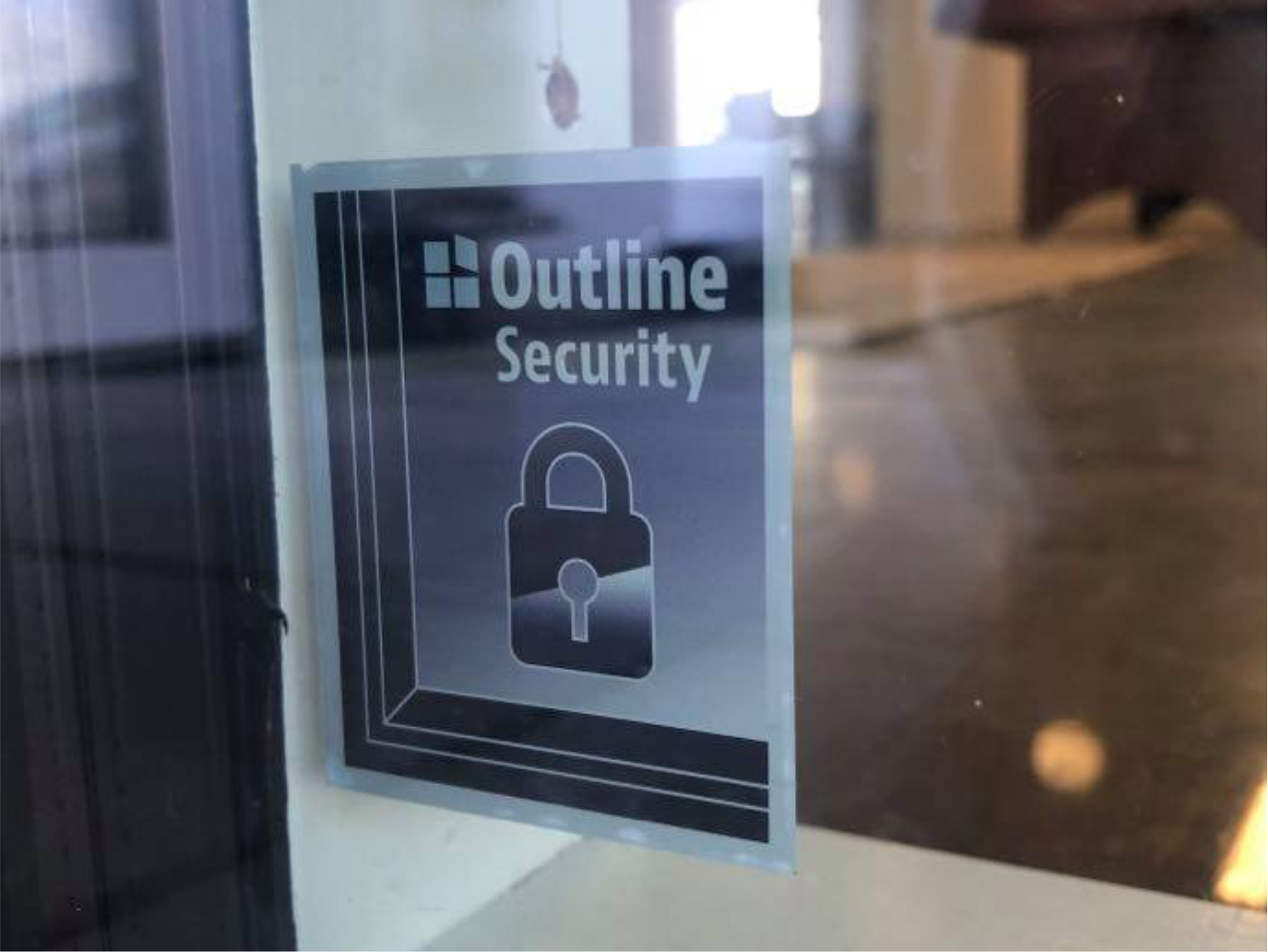 Larmklistermärken (dubbelsidiga)