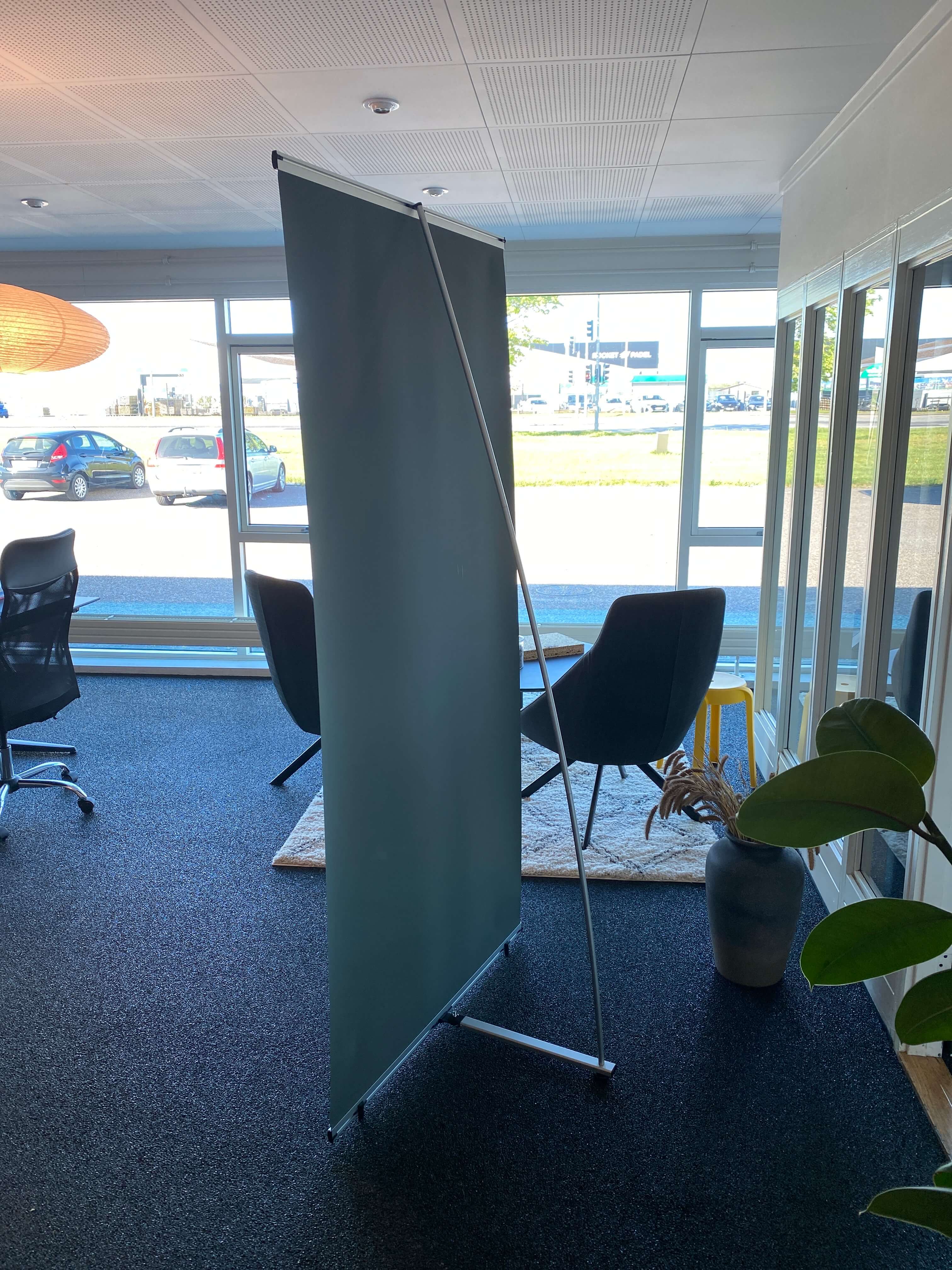 L-banderoll för företag 100 x 200 cm