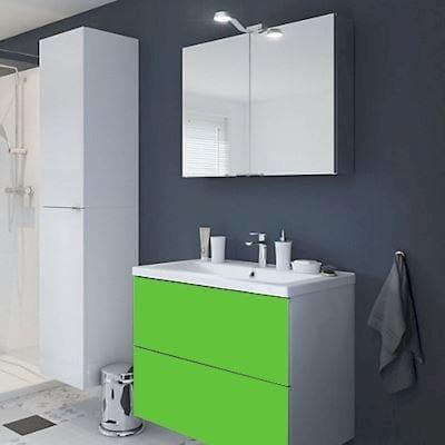 folie til badeværelsesmøbler - 063 lime grøn- signcom