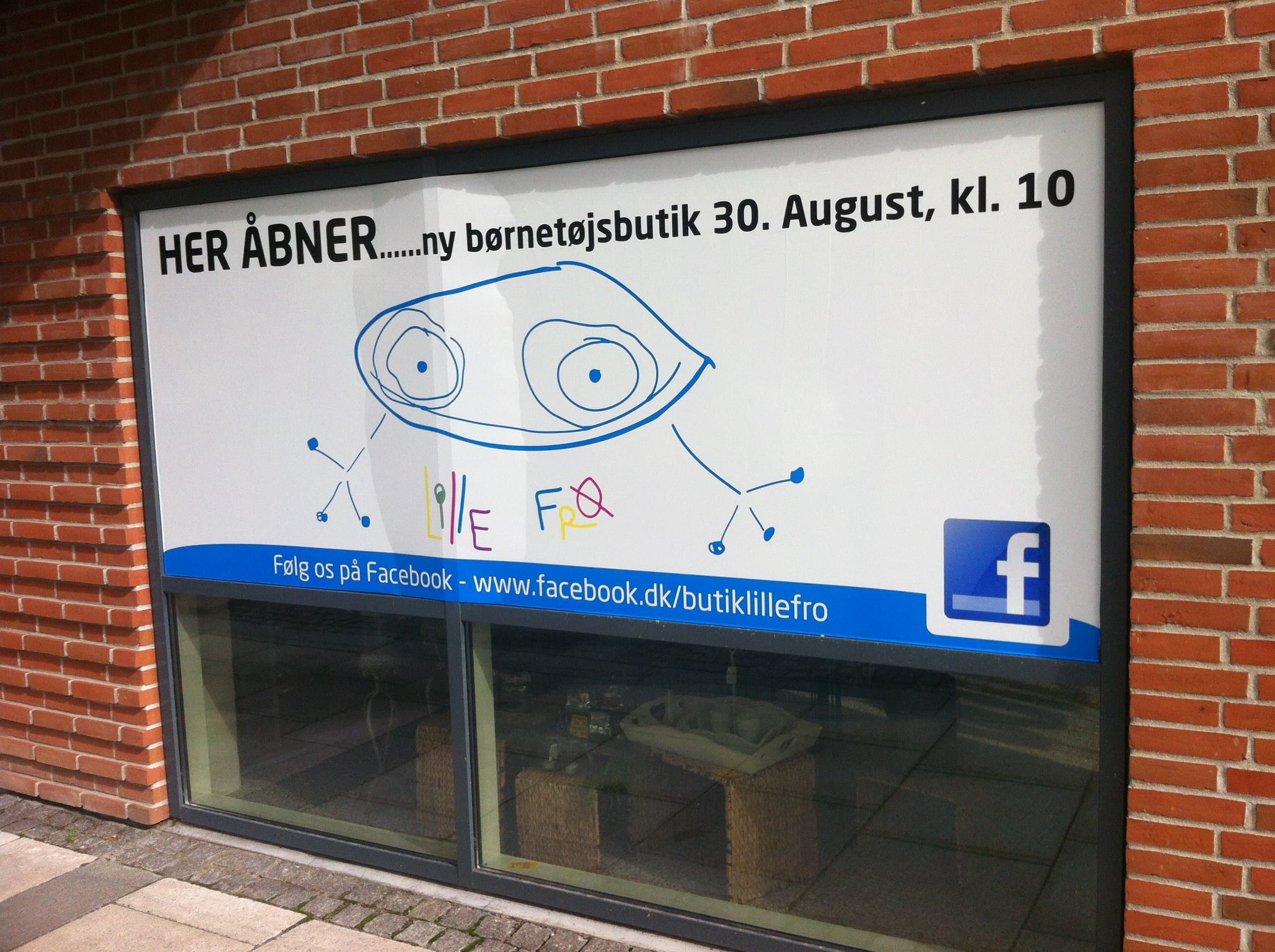 Fyrkantig folie med tryck för fönster