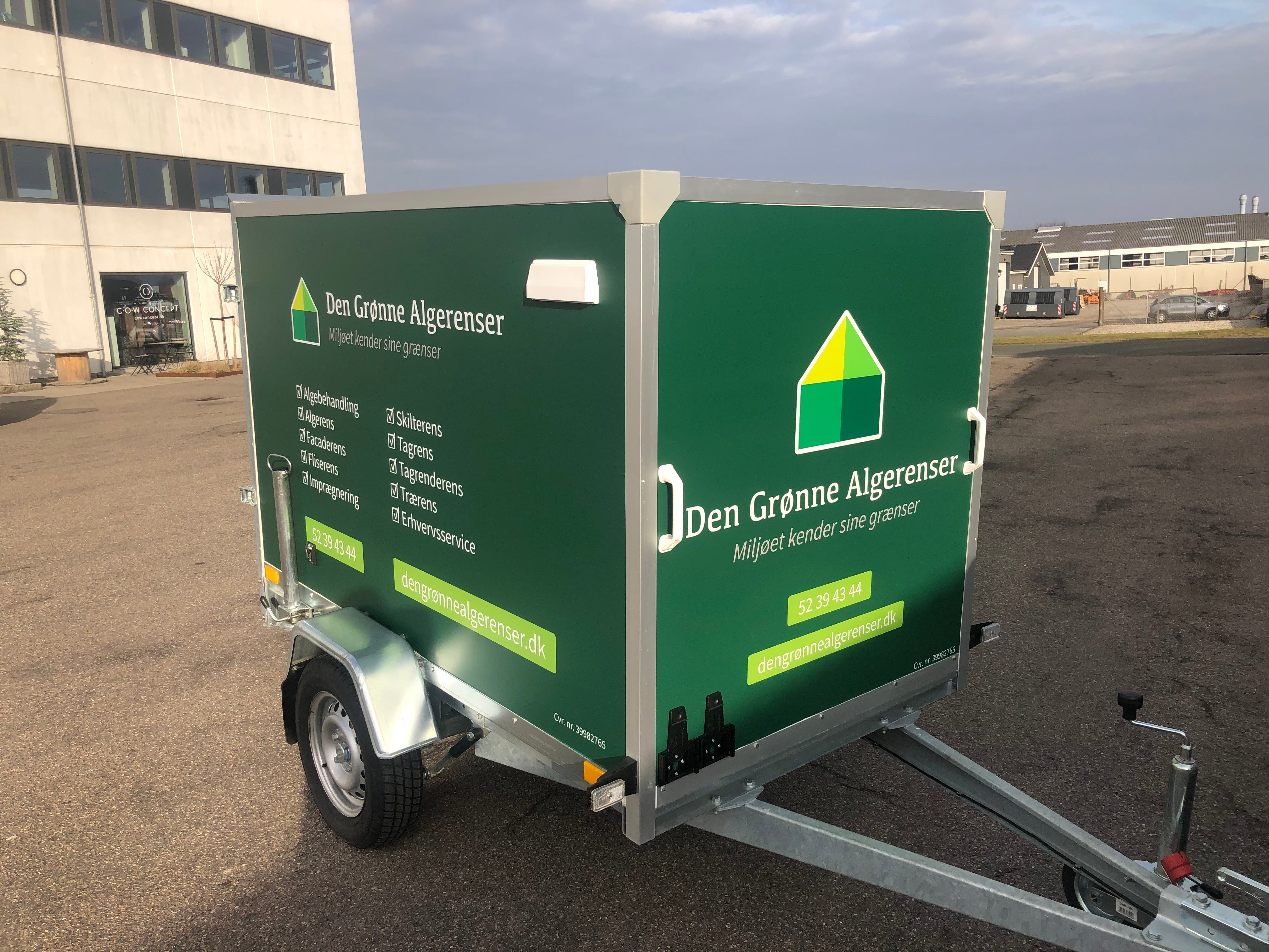 Folietryck för släpvagn