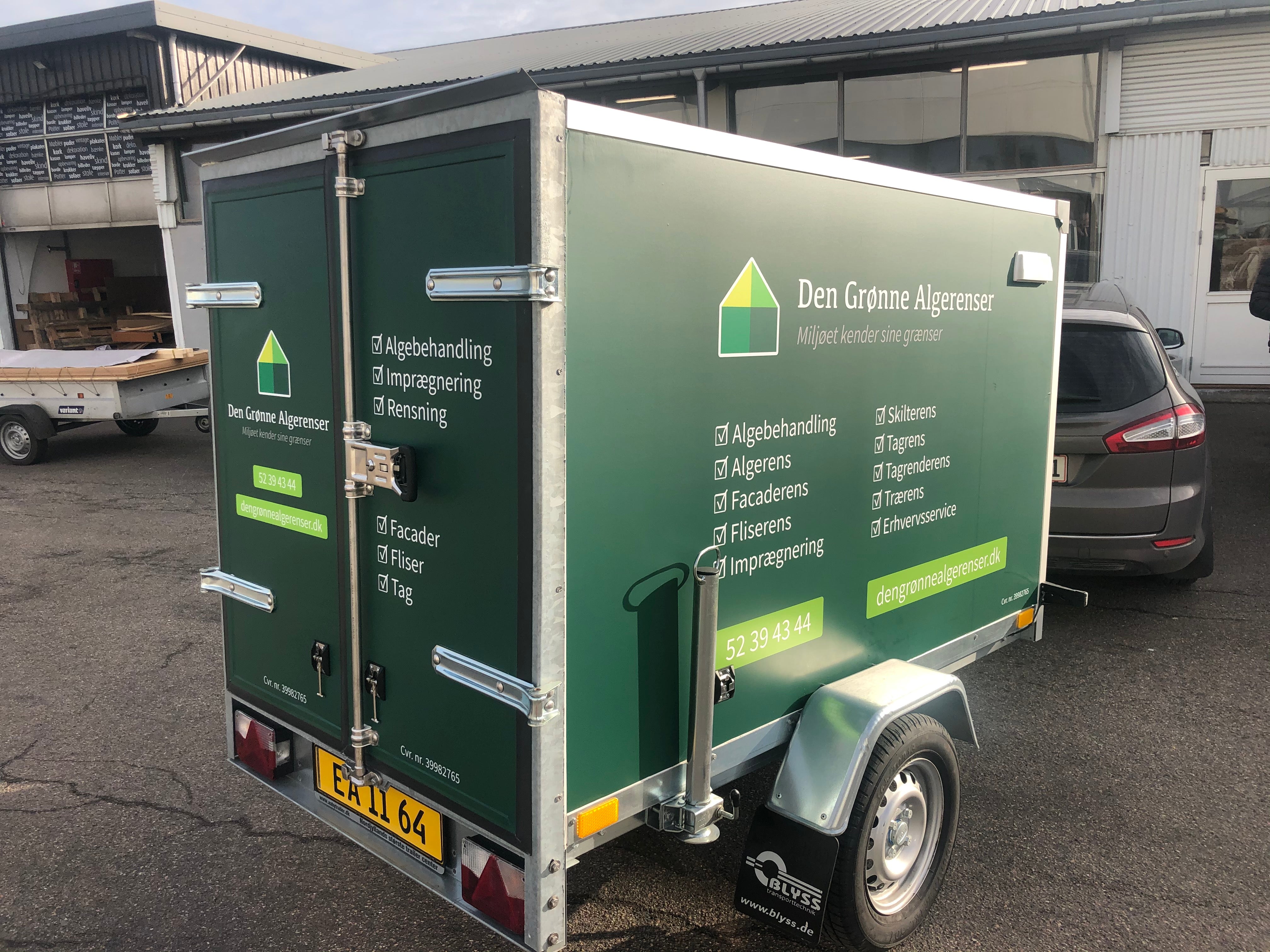 Folietryck för släpvagn